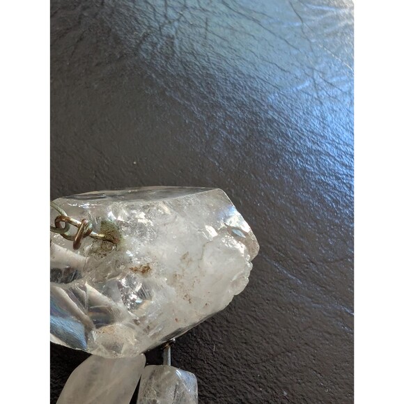 Vintage Quartz Crystal Nugget Bracelet - Picture 10 of 10